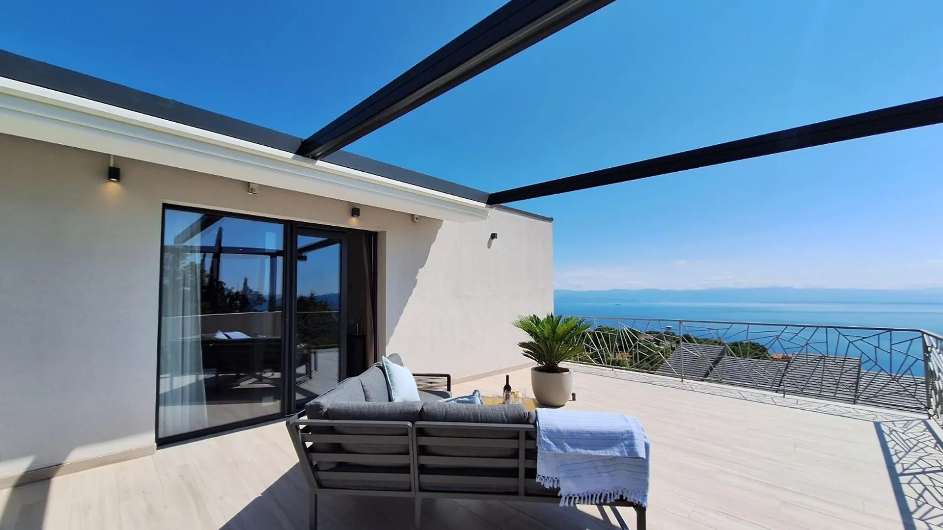Villa Levant For 10 People Near Opatija With Jacuzzi & Sea View Moscenicka Draga