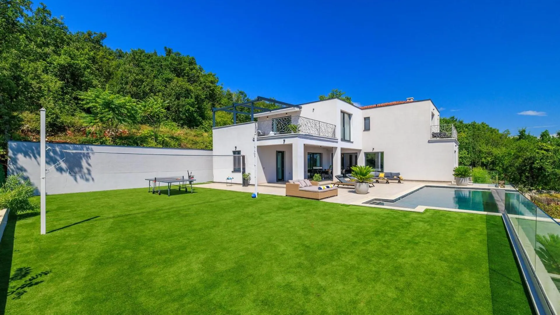 Villa Levant For 10 People Near Opatija With Jacuzzi & Sea View Moscenicka Draga