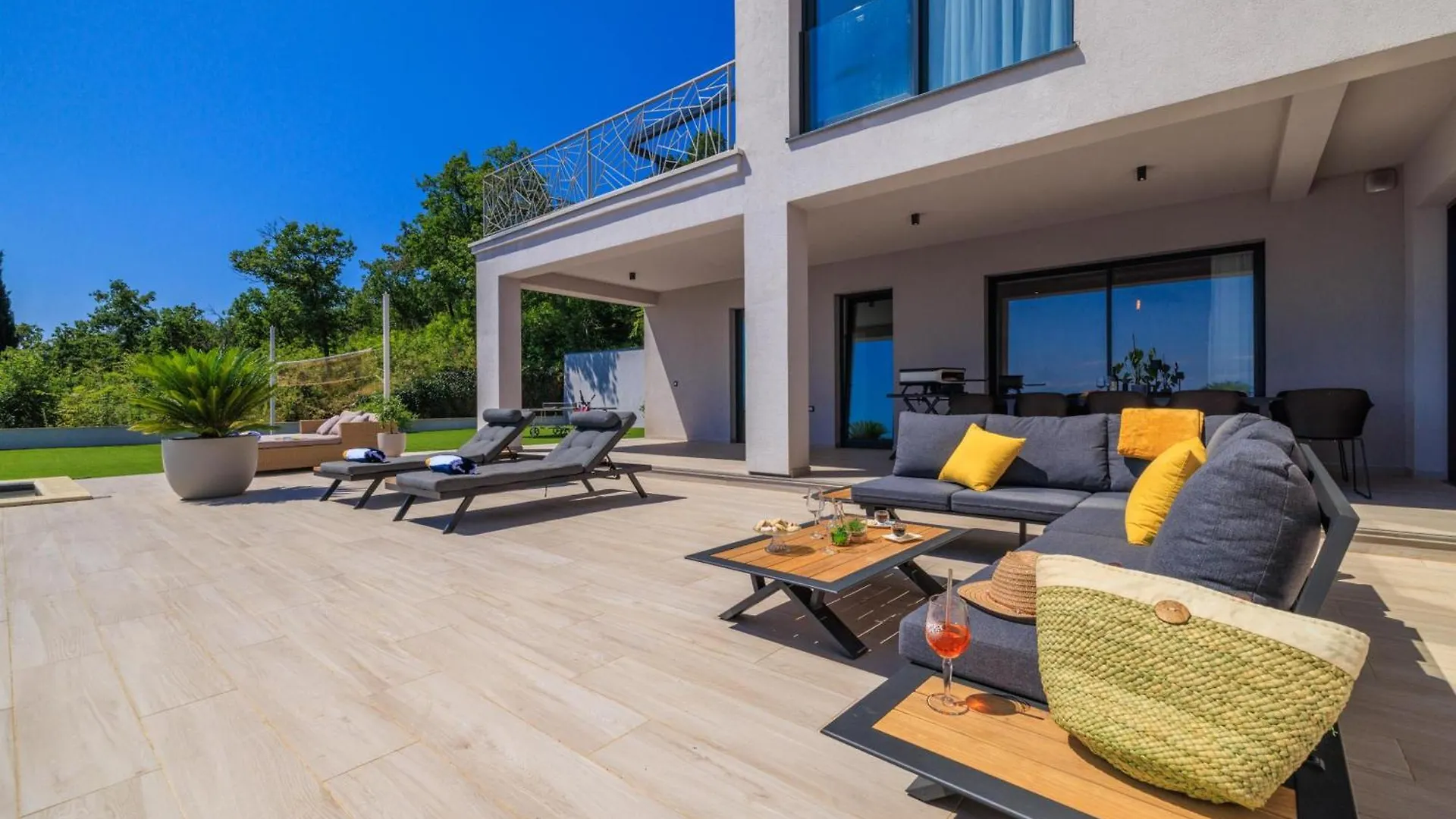 Villa Levant For 10 People Near Opatija With Jacuzzi & Sea View Moscenicka Draga