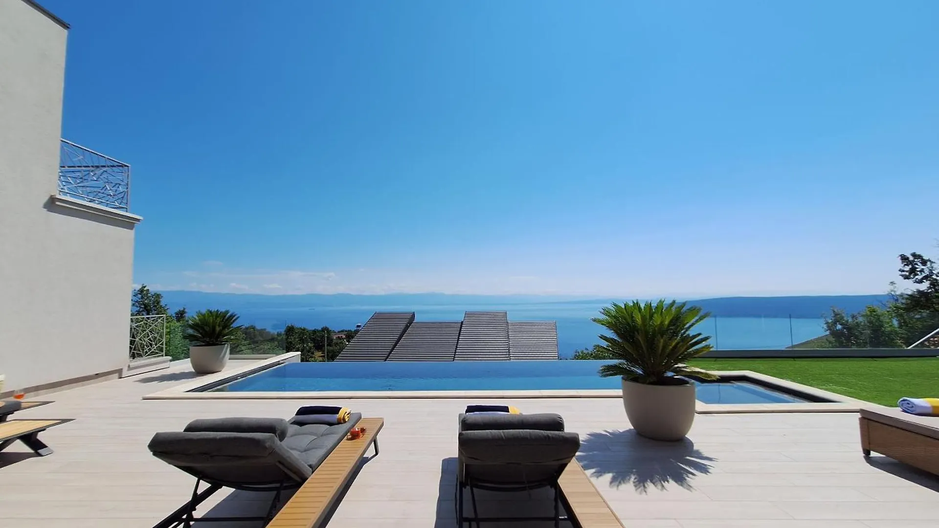 Villa Levant For 10 People Near Opatija With Jacuzzi & Sea View Moscenicka Draga