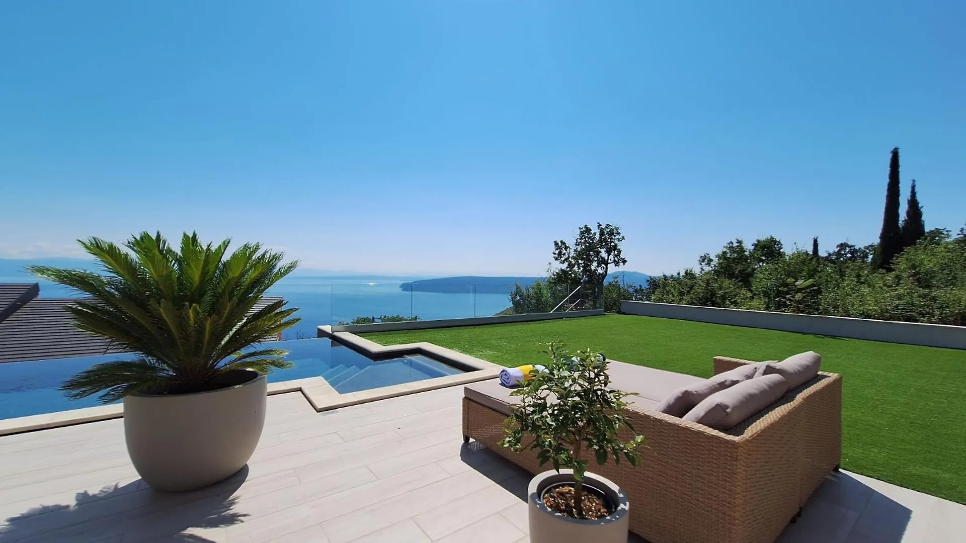 Villa Levant For 10 People Near Opatija With Jacuzzi & Sea View Moscenicka Draga 0*,