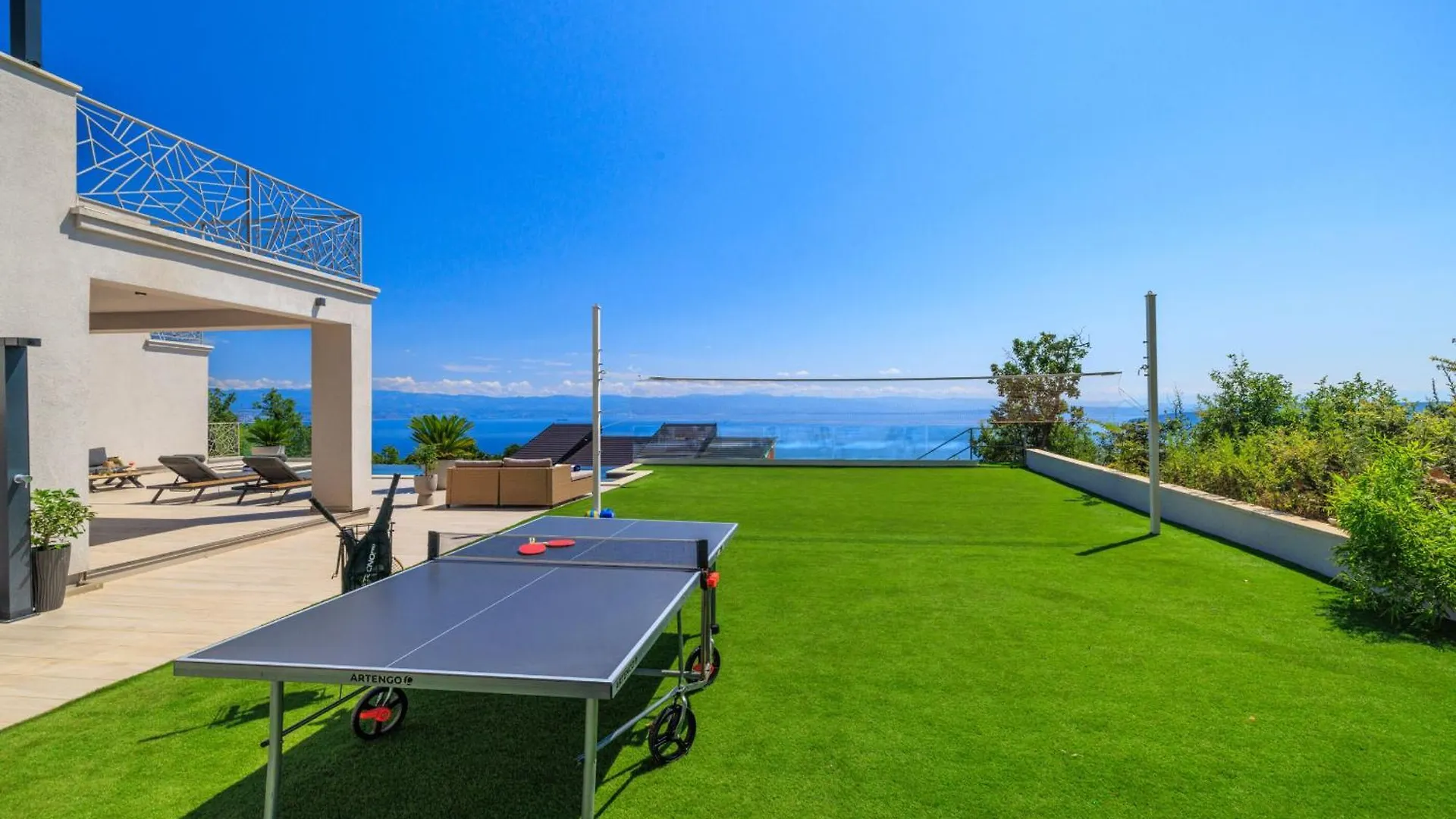 Villa Levant For 10 People Near Opatija With Jacuzzi & Sea View Mošćenička Draga